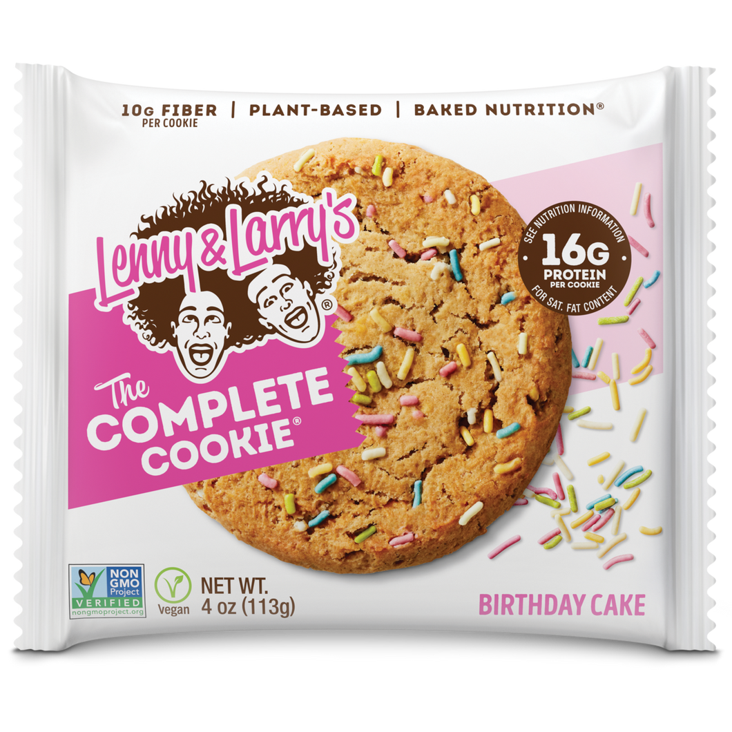 Lenny & Larry’s - The Complete Cookie - Birthday Cake 12 x 113g
