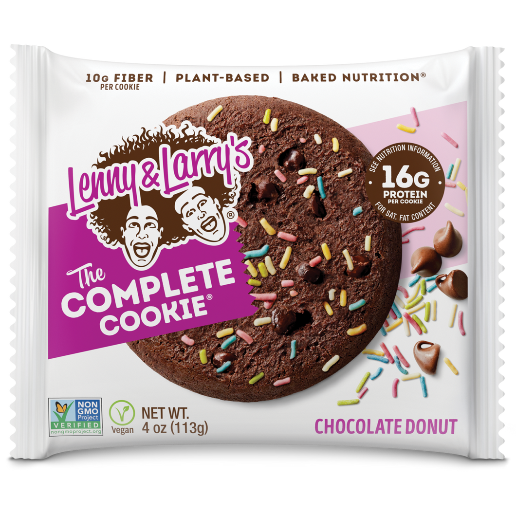 Lenny & Larry’s - The Complete Cookie - Chocolate Donut 12 x 113g
