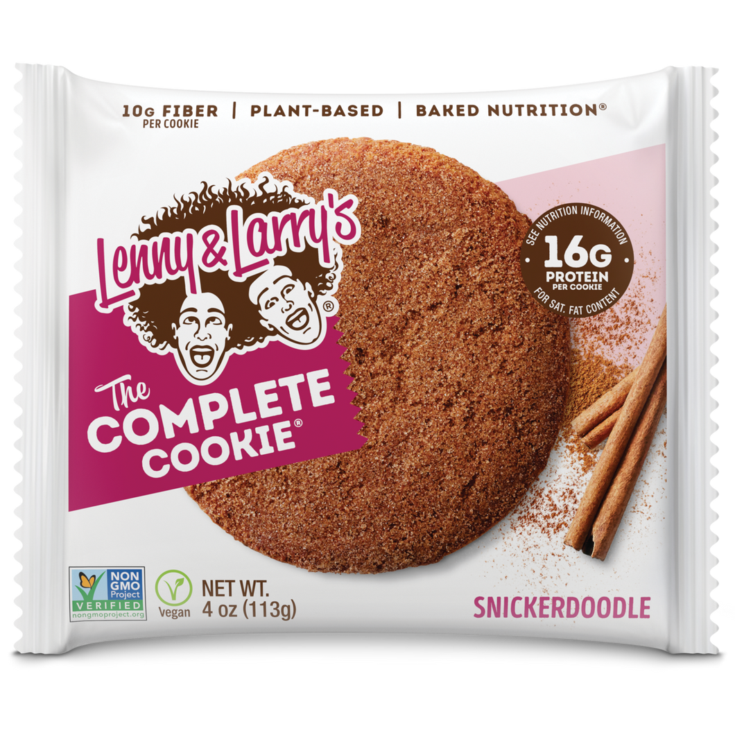Lenny & Larry’s The Complete Cookie Snickerdoodle 12 x 113g
