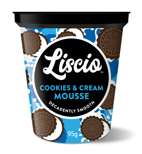 Liscio - Cookies & Cream Mousse 8 x 110g