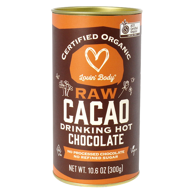 Lovin' Body - Cacao - Raw Drinking Hot Chocolate - 12 x 300g