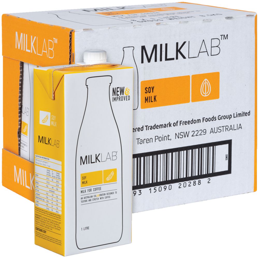 Milk Lab - Soymilk 8 x 1L