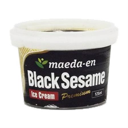 Maeda En - Japanese Ice Cream - Black Sesame - 6 x 125ml