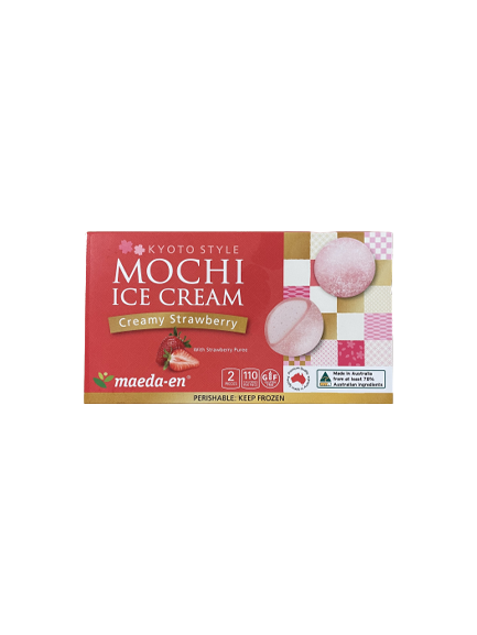 Maeda En - Japanese Mochi Ice Cream - Strawberry - 4 x 46g