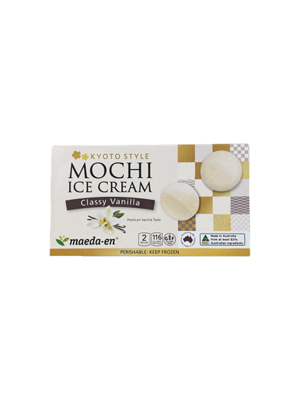 Maeda En - Japanese Mochi Ice Cream - Vanilla Cream - 4 x 46g