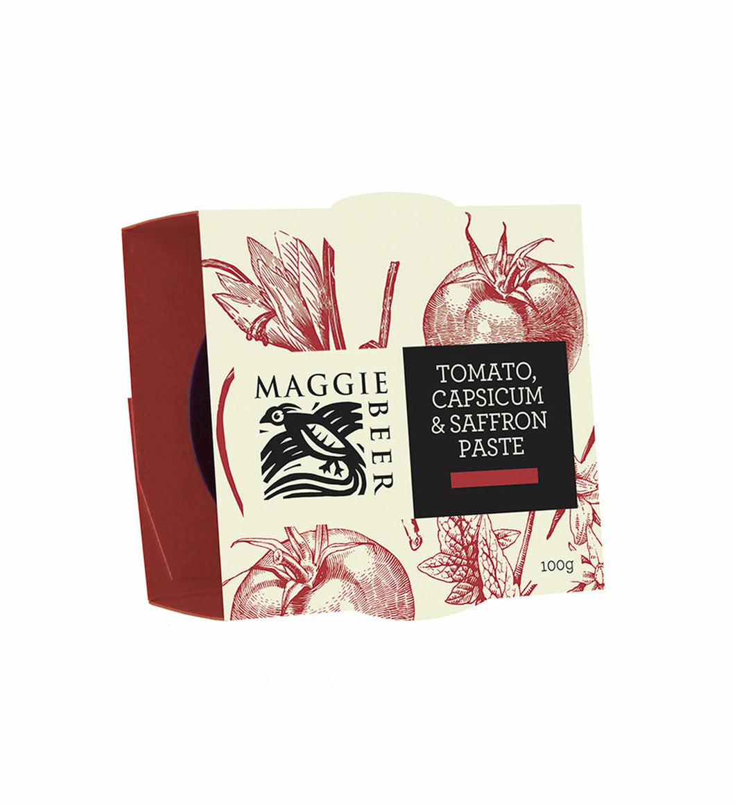 Maggie Beer - Tomato Caps Saffron Paste 9 x 100g