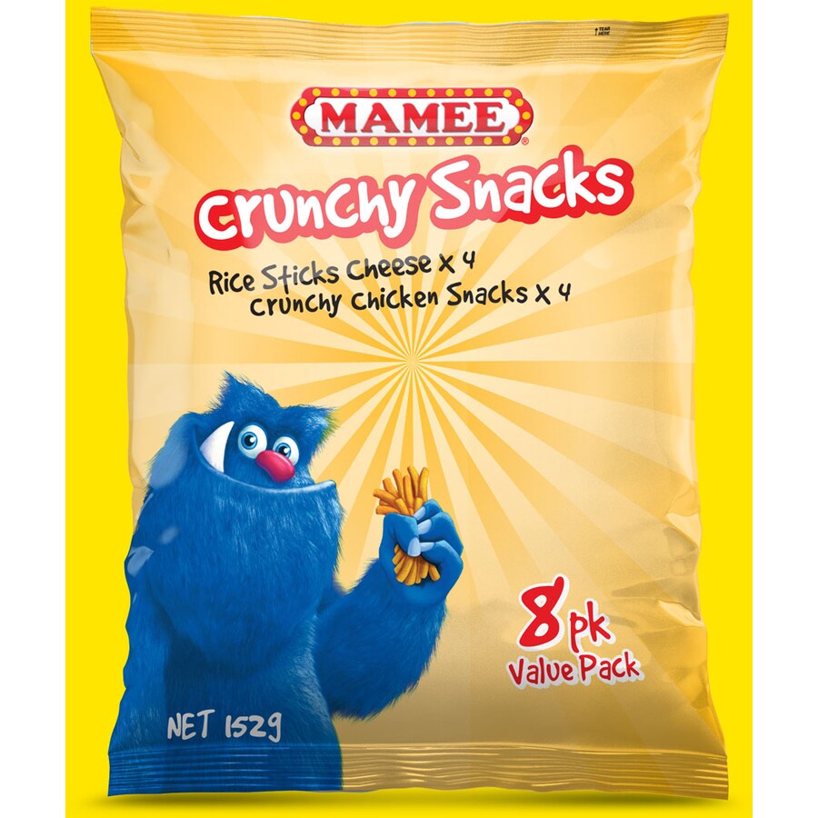 Mamee - Crunchy Snacks 7 x 152g