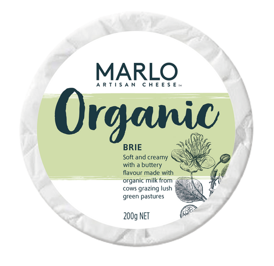 Marlo - Organic Cheese - Brie 6 x 200g
