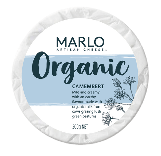 Marlo - Organic Cheese - Camembert 6 x 200g