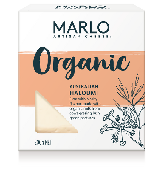Marlo - Organic Cheese - Haloumi 6 x 200g