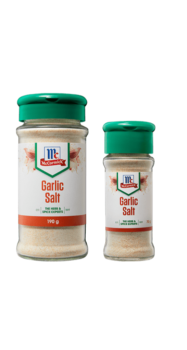 McCormick's - Family Herb and Spices Range - Garlic Salt 4 x 190g
