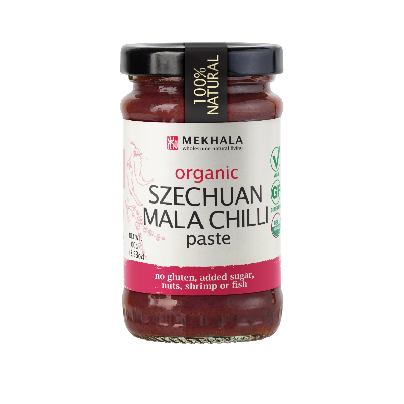 Mekhala - Asian Paste - Szechuan Mala Chilli Paste 6 x 100g