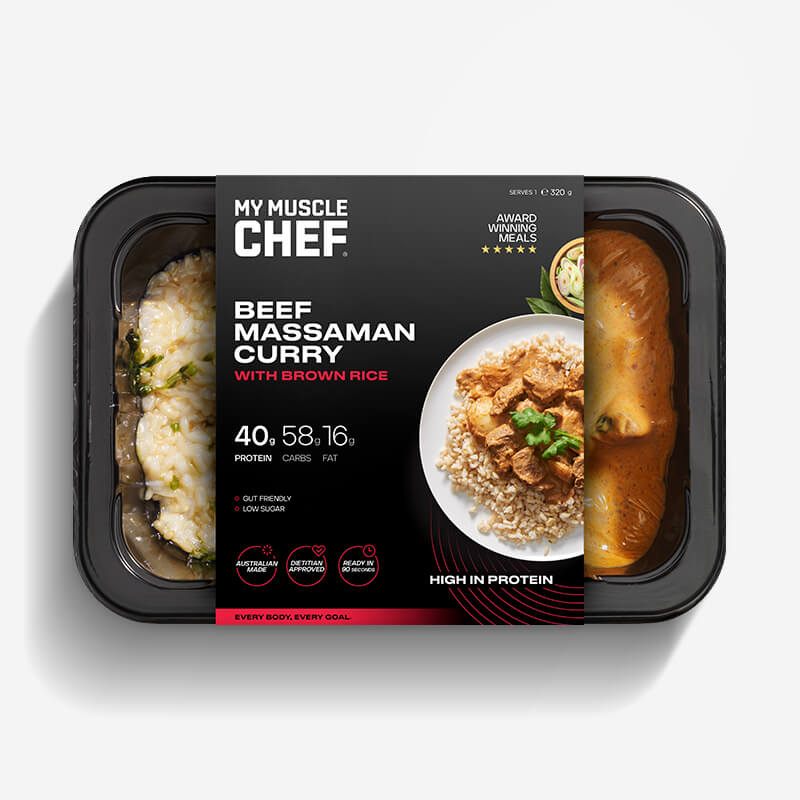 My Muscle Chef - Beef Massaman Curry with Brown Rice – Ding Oh Dong