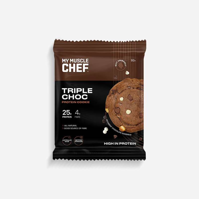 My Muscle Chef - Protein Cookie - Triple Choc 12 x 92g