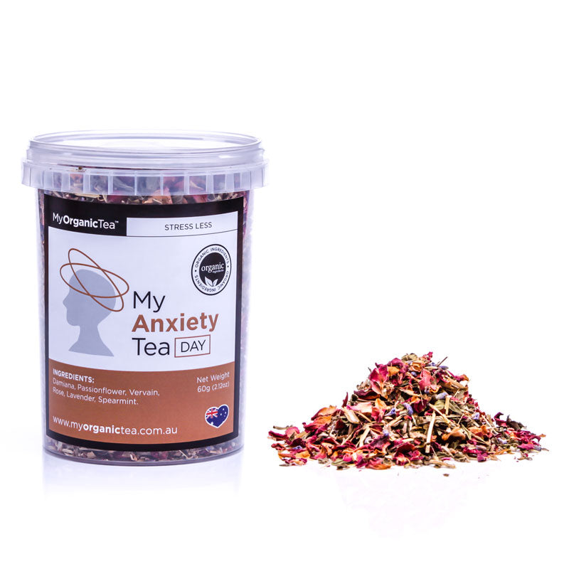 My Organic Tea - Organic Loose Leaf Tea - My Anxiety Tea DAY 4 x 45g