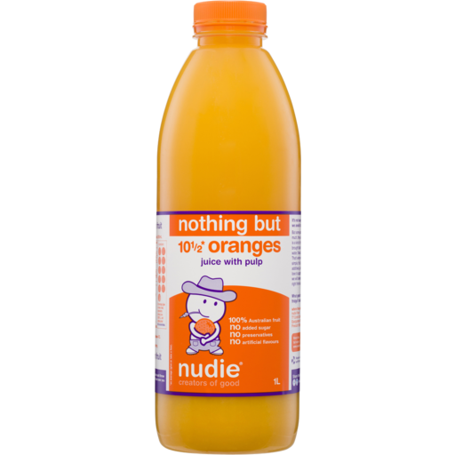 Nudie - Fresh Juice - Nothing But Orange 6 x 1L