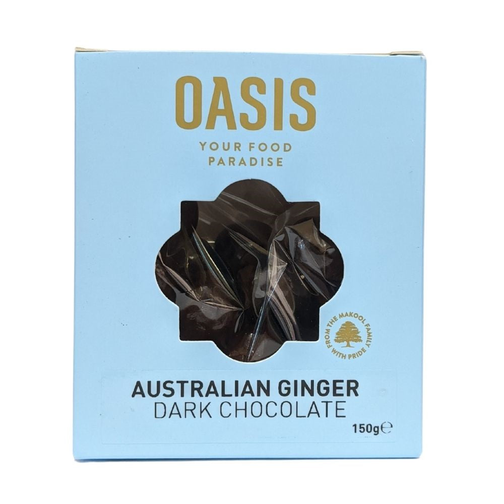 Oasis - Dark Chocolate - Australian Ginger Box 150g