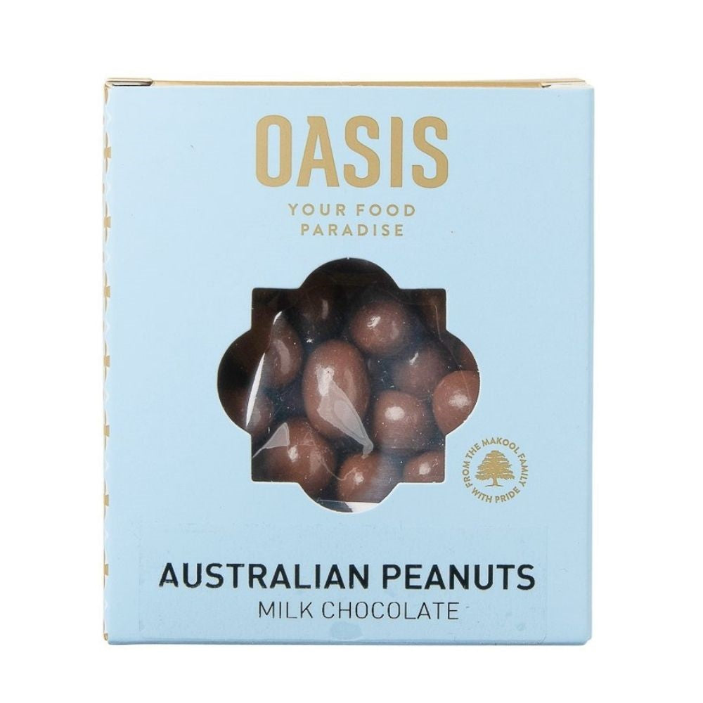 Oasis - Milk Chocolate - Australian Peanuts Box 150g