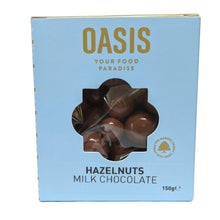 Load image into Gallery viewer, Oasis - Milk Chocolate - Hazelnuts Box 150g
