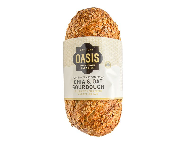 Oasis - Sourdough - Chia & Oat Vienna 720g