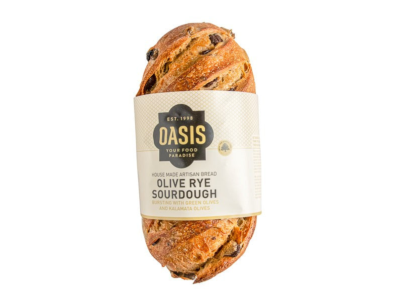 Oasis - Sourdough - Olive Rye Bread 1350g – Ding Oh Dong