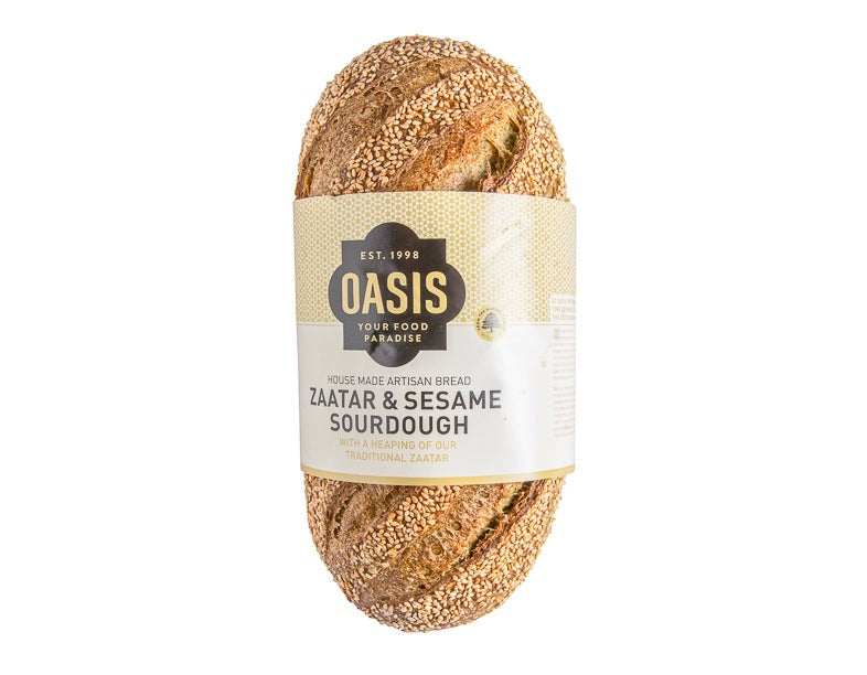Oasis - Sourdough - Zaatar & Sesame Bread 1350g