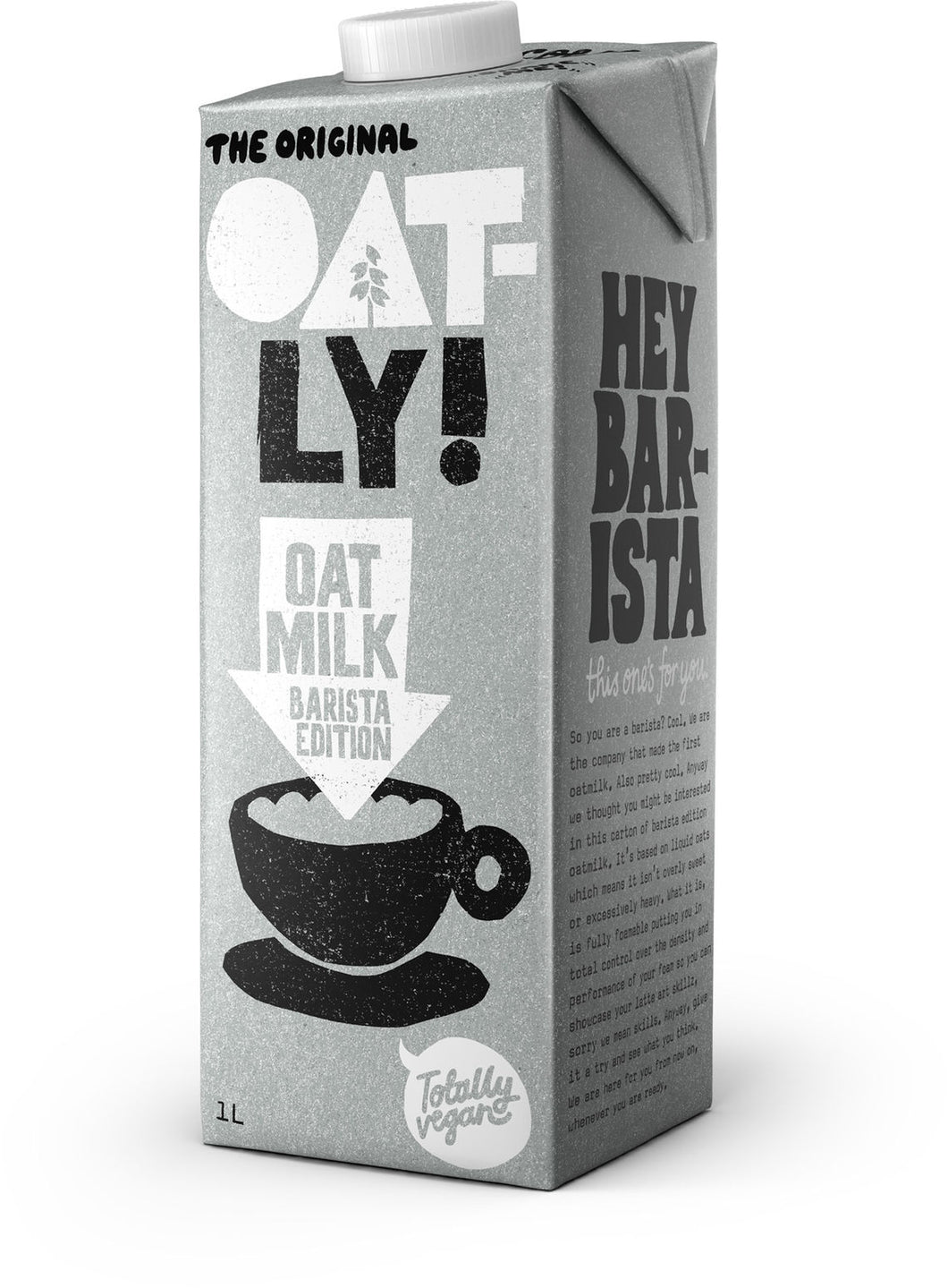 Oatly - Barista Blend Oat Milk 12 x 1L
