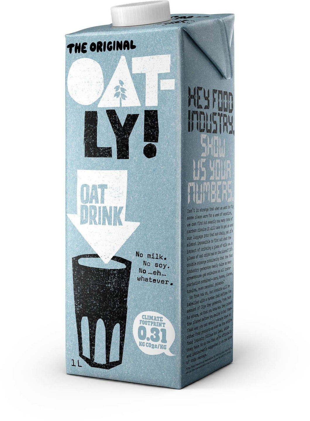 Oatly - Original Oat Milk 12 x 1L