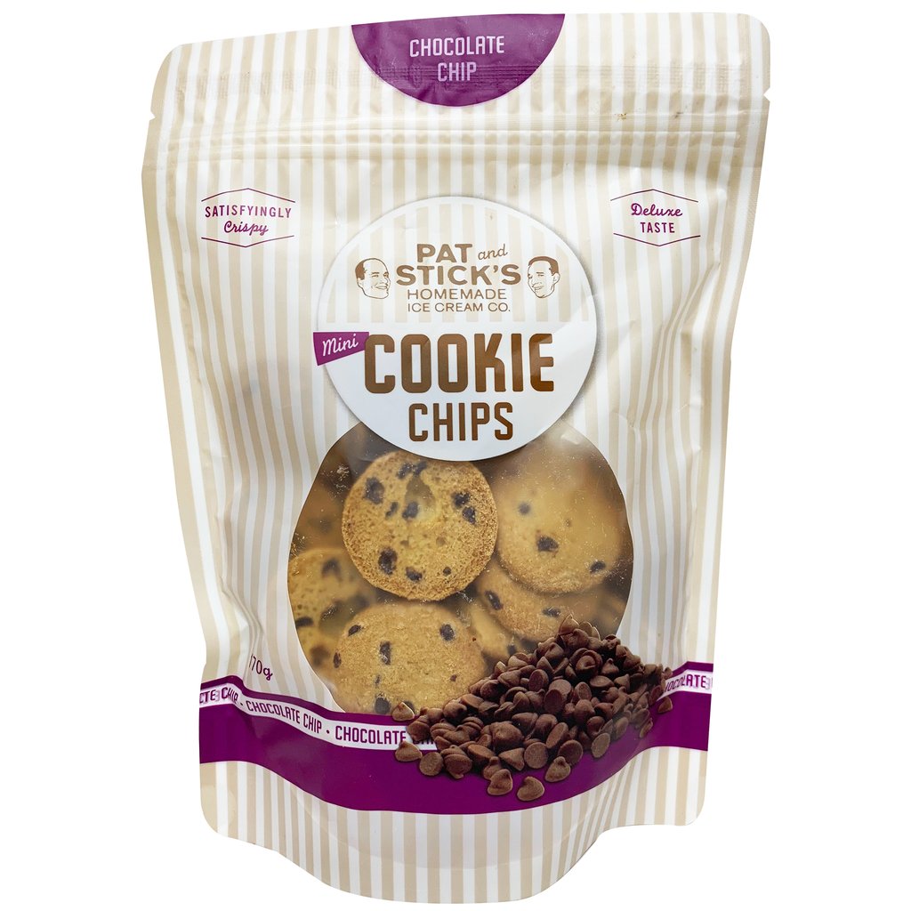 Pat and Stick - Cookie Chips Chocolate Chip 8 x 170g