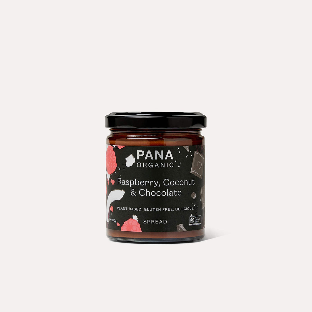 Pana - Raspberry Coconut & Chocolate 12 x 200g