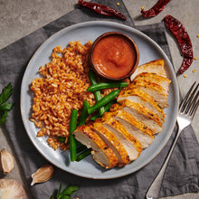 Load image into Gallery viewer, My Muscle Chef - Peri Peri Chicken with Tomato Rice &amp; Green Beans
