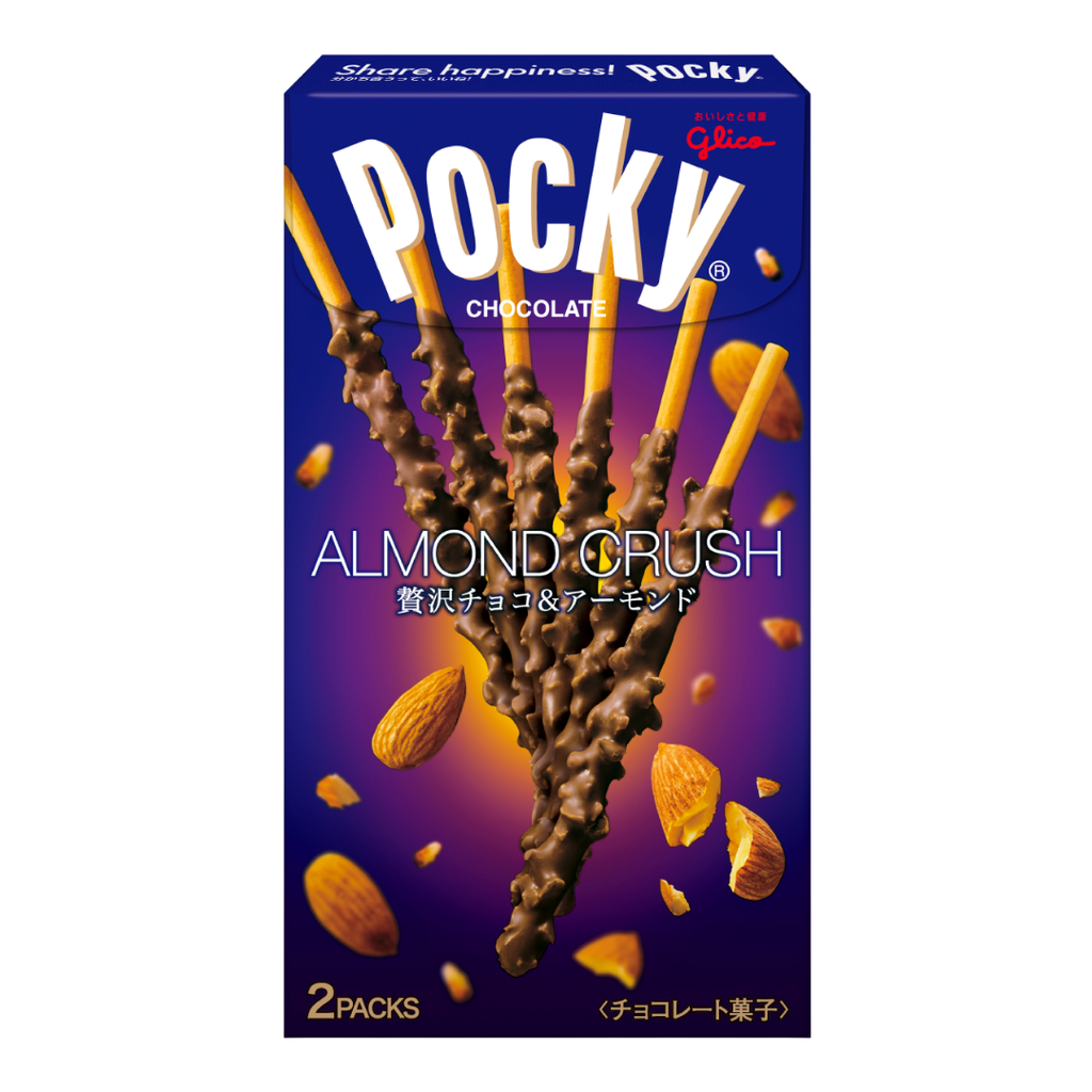 Pocky - Japanese Pocky - Almond Crush - 10 x 42.3g