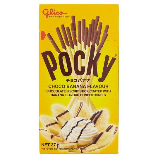 Pocky - Japanese Snacks - Choco Banana - 10 x 37g