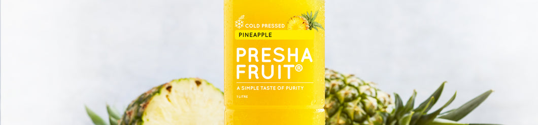 Preshafruit - Fresh Juice - Cold Pressed Pineapple 6 x 1L