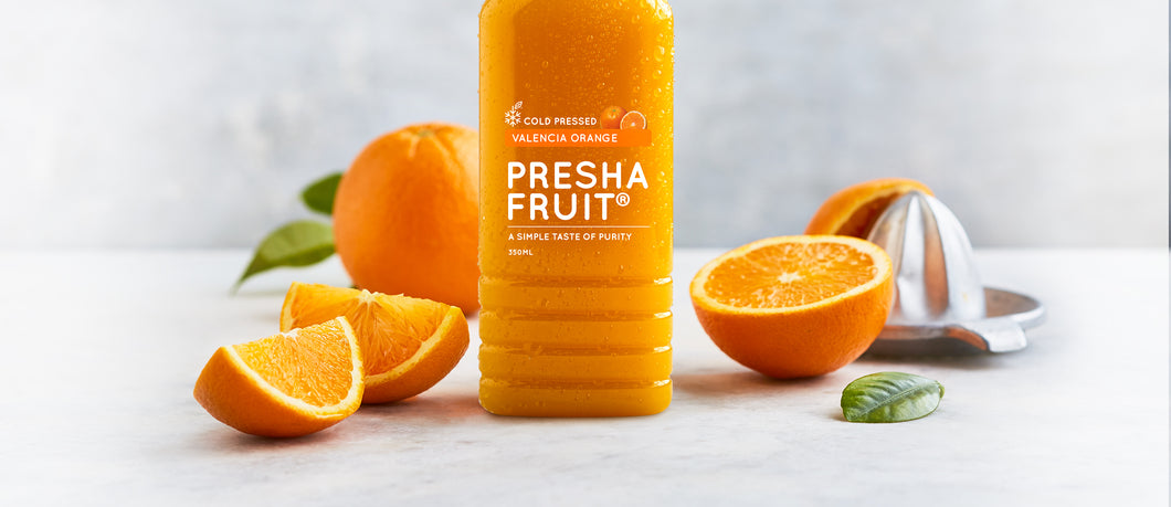 Preshafruit - Fresh Juice - Valencia Orange 6 x 1L