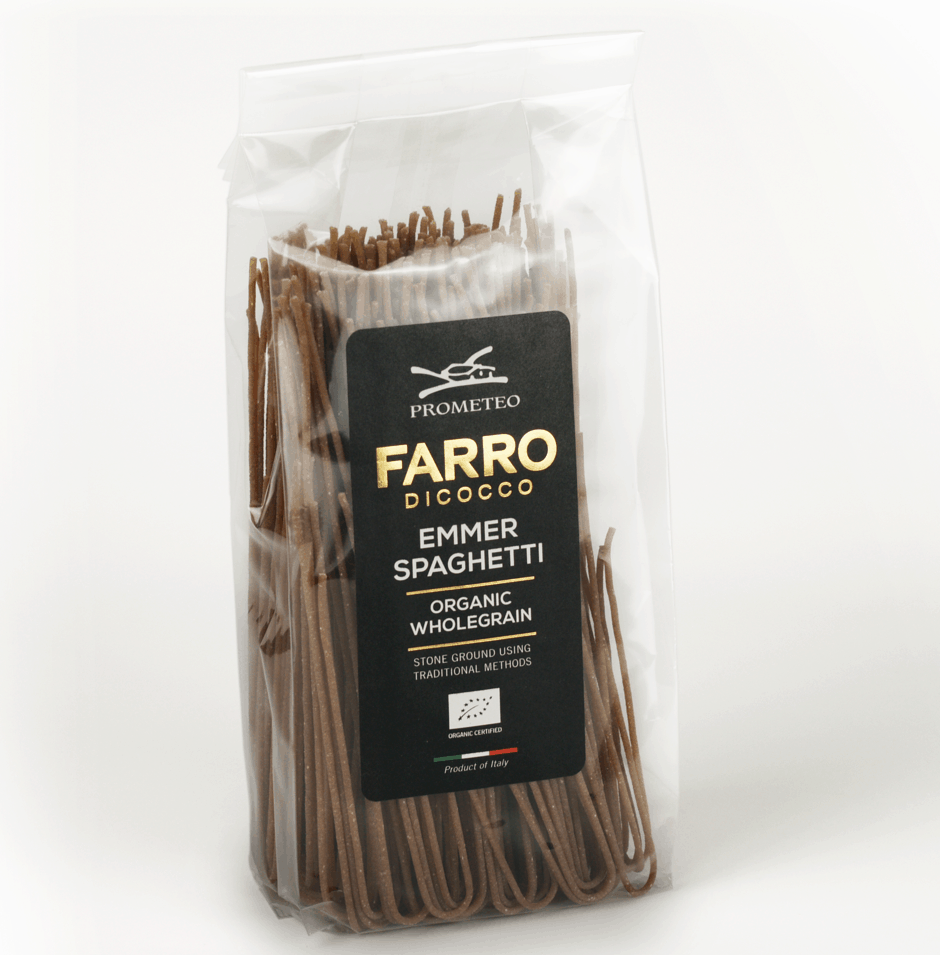 Prometeo - Organic Italian Pasta - Spaghetti Emmer 12 x 500g