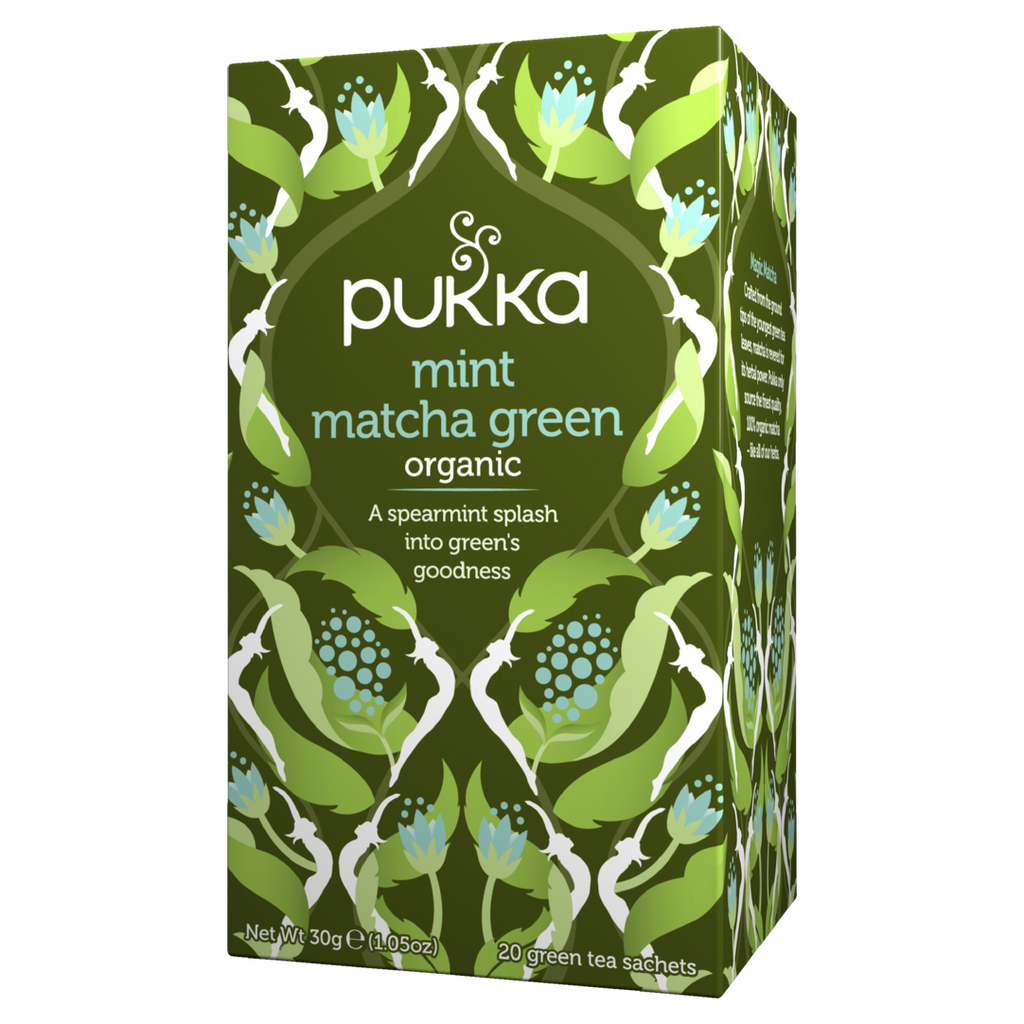 Pukka - Organic Fairtrade Tea - Mint Matcha Green  4 x 20 Tea Bags