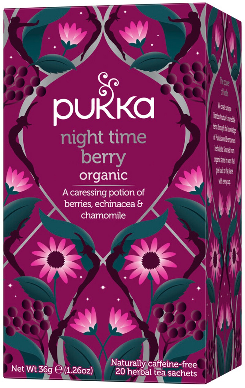 Pukka - Organic Fairtrade Tea - Night Time Berry  4 x 20 Tea Bags