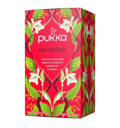 Pukka - Organic Fairtrade Tea - Revitalise   4 x 20 Tea Bags