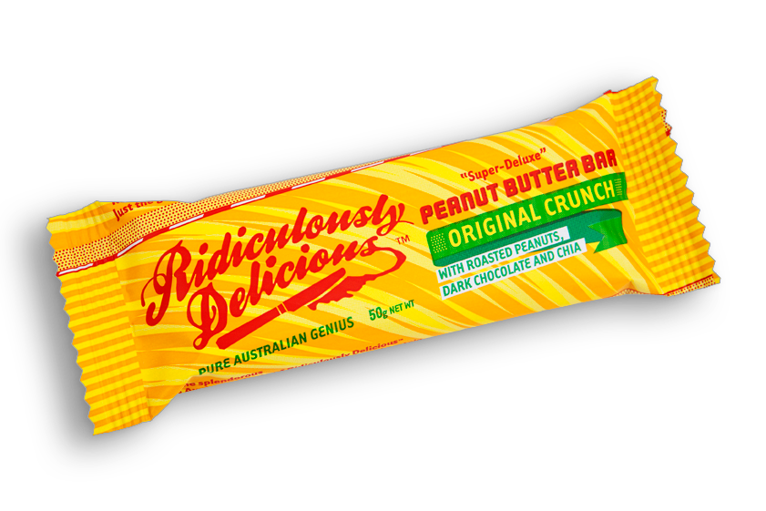 Ridiculously Delicious - Peanut Butter Bar 12 x 50g