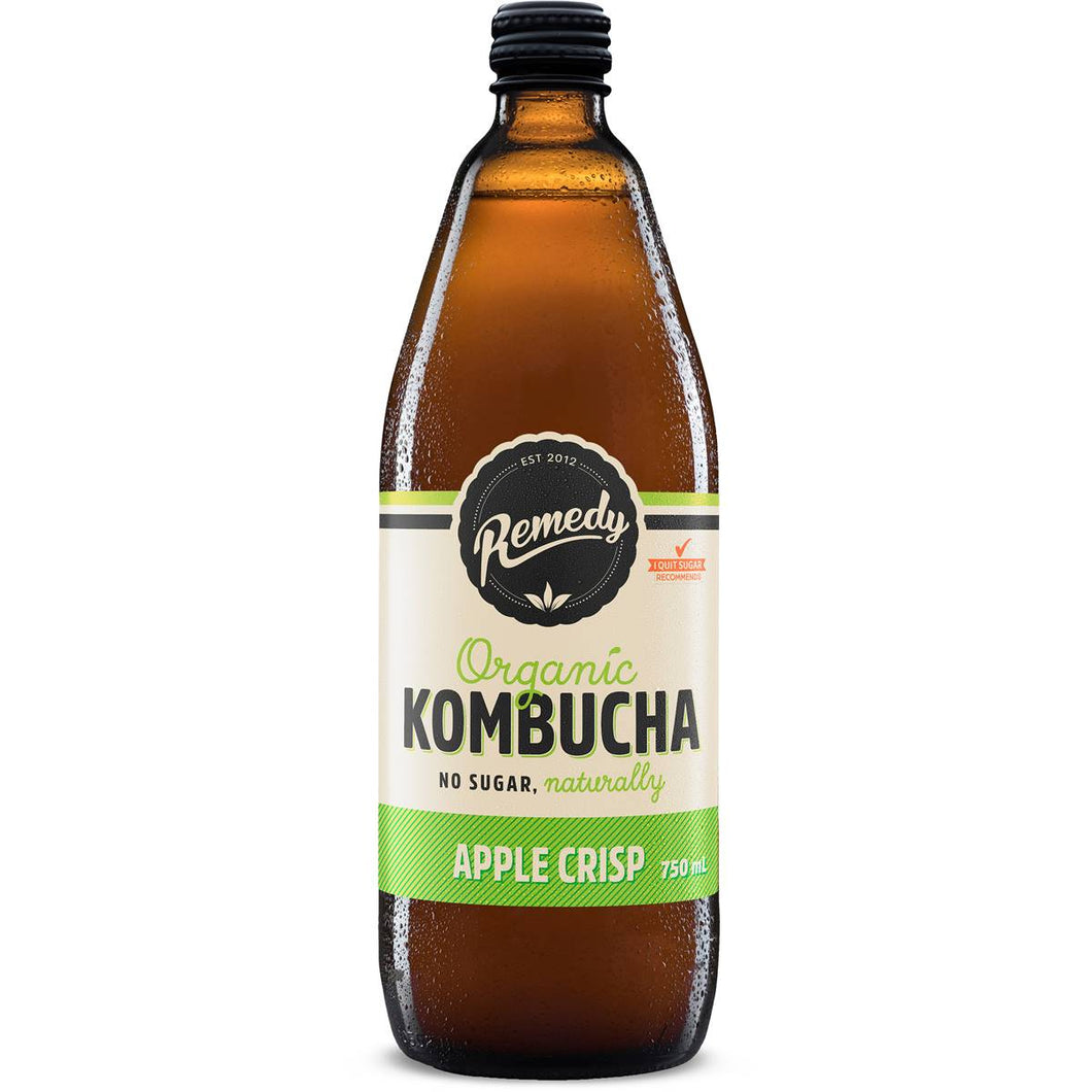 Remedy - Kombucha Apple Crisp 12 x 750ml