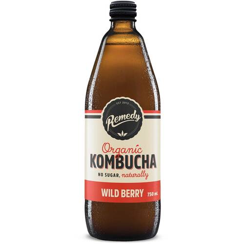 Remedy - Kombucha Wild Berry 12 x 750ml
