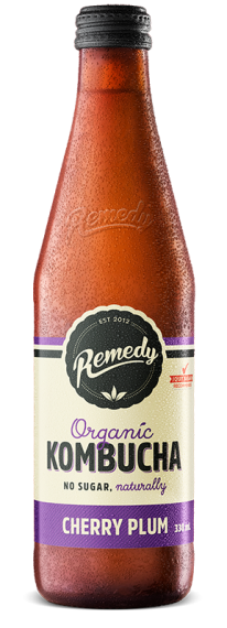 Remedy - Kombucha Cherry Plum 12 x 330ml