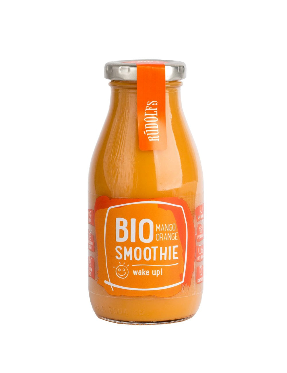 Rudolfs - Organic Smoothies - WAKEUP Mango/Orange (GF) 260ml 6 x 260ml