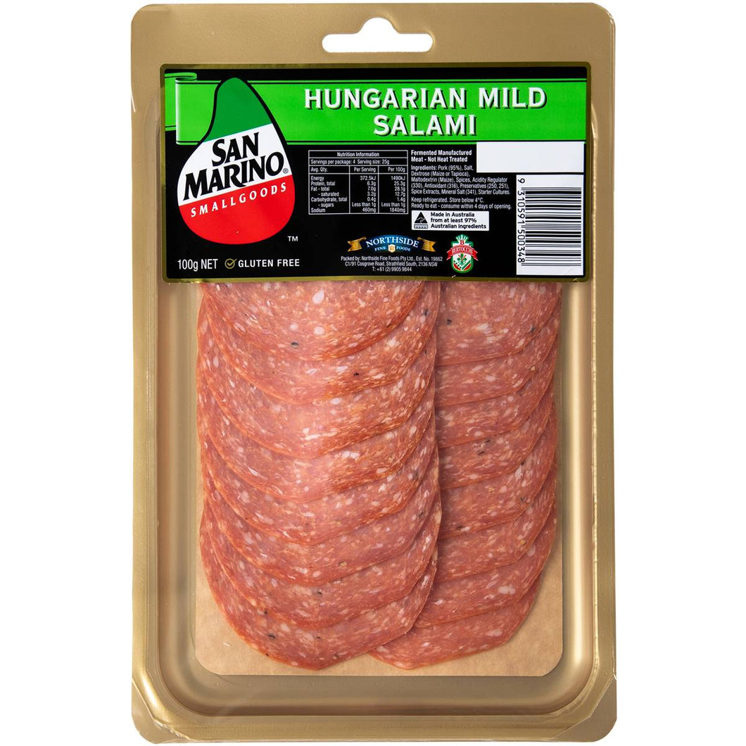 San Marino - Sopressa Mild Salami 100g