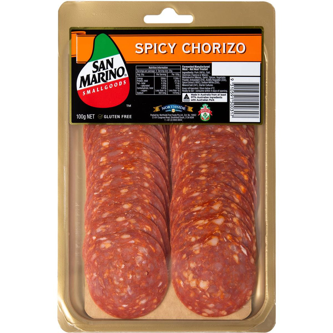 San Marino - Spicy Chorizo 100g