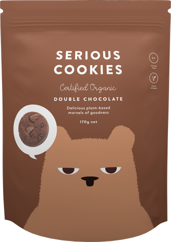 Serious Food Co. - Chewy Cookies - Double Choc 8 x 170g