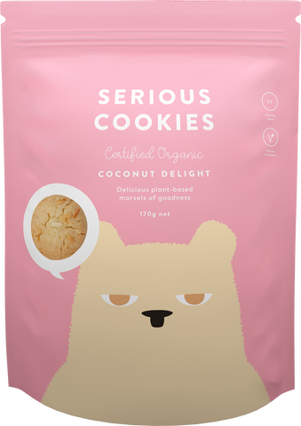 Serious Food Co. - Cookies - Coconut Delight 8 x 170g