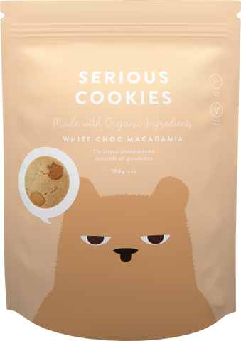 Serious Food Co. - Cookies - White Choc Macadamia 8 x 170g