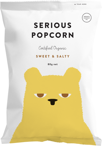 Serious Food Co. - Popcorn - Sweet & Salty 12 x 80g
